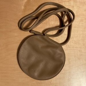[ARE STUDIO] Leather Disc Purse
